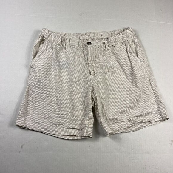 Chubbies Mens  7" Seersucker Shorts Striped Lightweight Breathable Casual XXL - Picture 1 of 11